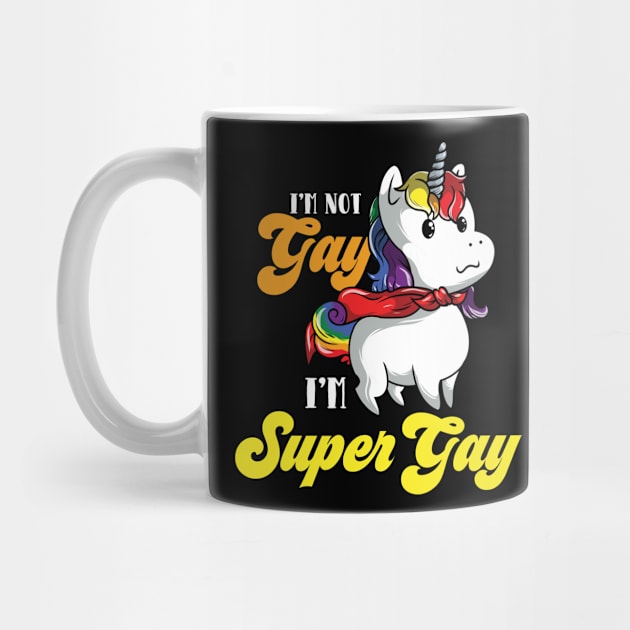 I'm Not Gay I'm Super Gay by maxdax